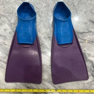 Tritan Swim Fins, 3-5 (36-37)